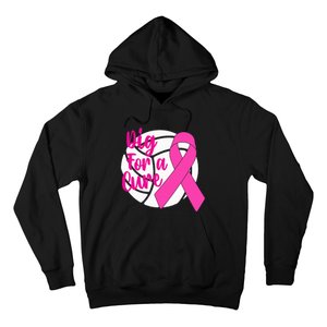 Dig For A Cure Breast Cancer Awareness Volleyball Hoodie