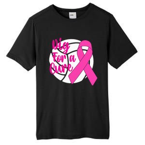 Dig For A Cure Breast Cancer Awareness Volleyball Tall Fusion ChromaSoft Performance T-Shirt