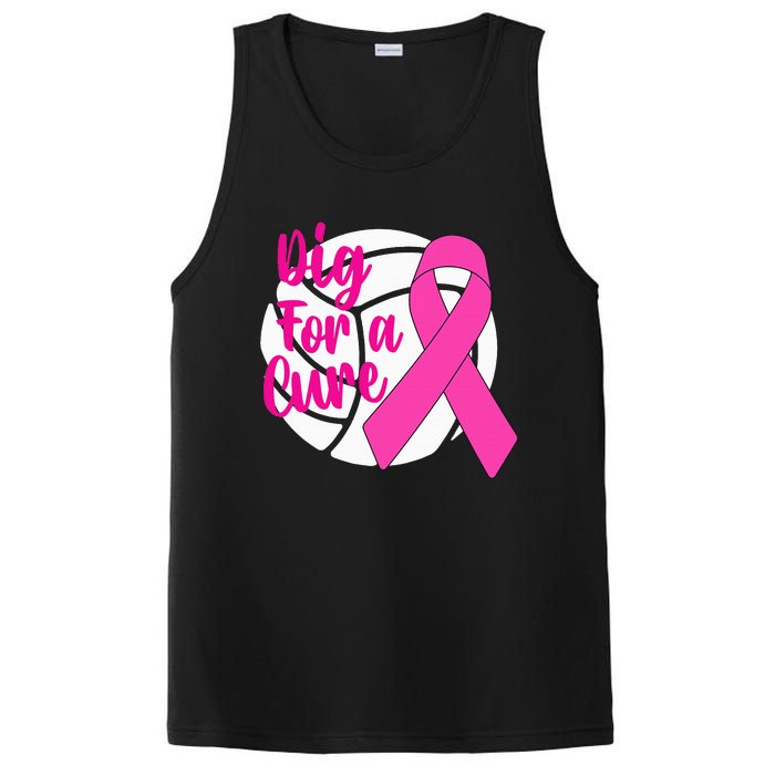 Dig For A Cure Breast Cancer Awareness Volleyball PosiCharge Competitor Tank