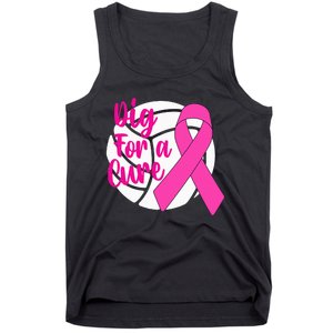 Dig For A Cure Breast Cancer Awareness Volleyball Tank Top