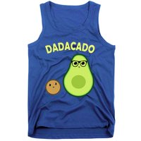 Dadacado Funny Avocado Dad And FatherS Day Daddy Great Gift Tank Top