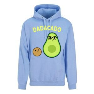 Dadacado Funny Avocado Dad And FatherS Day Daddy Great Gift Unisex Surf Hoodie