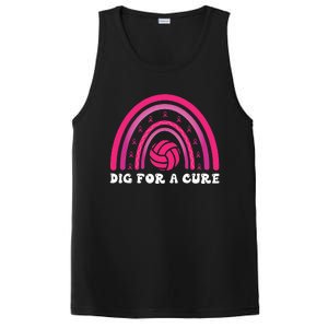 Dig For A Cure Breast Cancer Awareness Volleyball Pink Out PosiCharge Competitor Tank