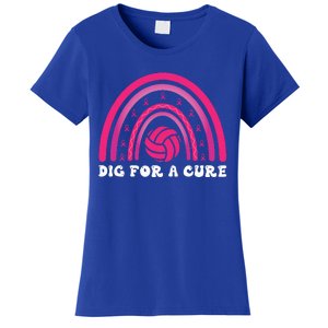 Dig For A Cure Breast Cancer Awareness Volleyball Pink Out Women's T-Shirt