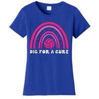 Dig For A Cure Breast Cancer Awareness Volleyball Pink Out Women's T-Shirt