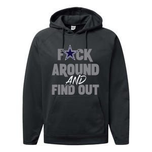 Dallas Fuck Around And Find Out Performance Fleece Hoodie