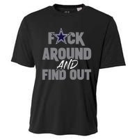 Dallas Fuck Around And Find Out Cooling Performance Crew T-Shirt