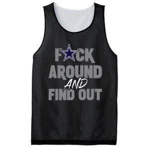 Dallas Fuck Around And Find Out Mesh Reversible Basketball Jersey Tank