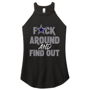 Dallas Fuck Around And Find Out Women’s Perfect Tri Rocker Tank