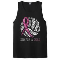 Dig For A Cure Breast Cancer Awareness Volleyball Pink Out PosiCharge Competitor Tank