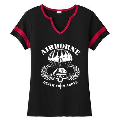 Death From Above Ladies Halftime Notch Neck Tee