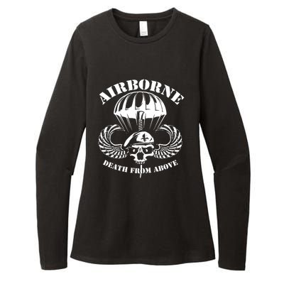 Death From Above Womens CVC Long Sleeve Shirt