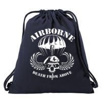 Death From Above Drawstring Bag