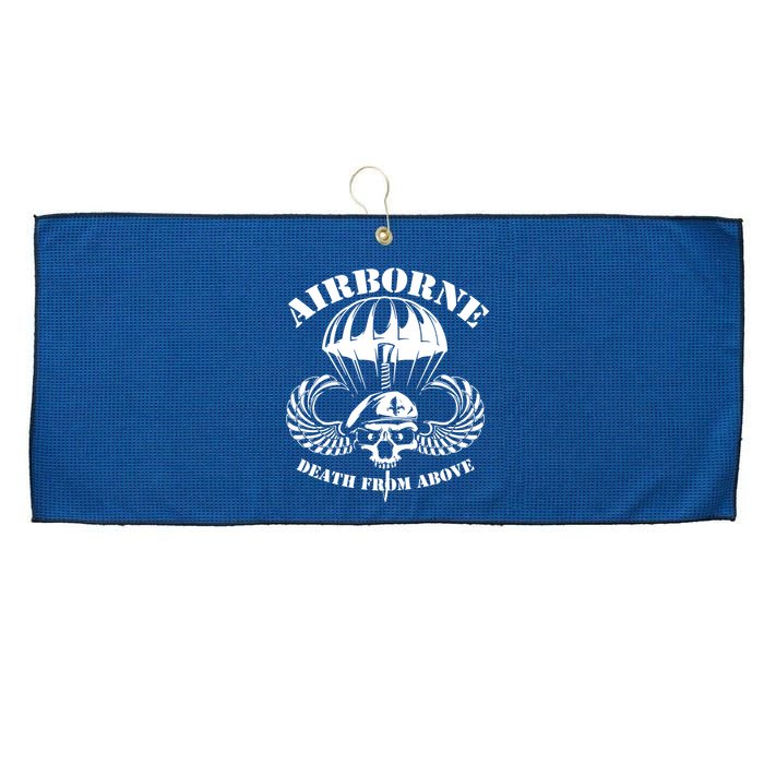 Death From Above Large Microfiber Waffle Golf Towel