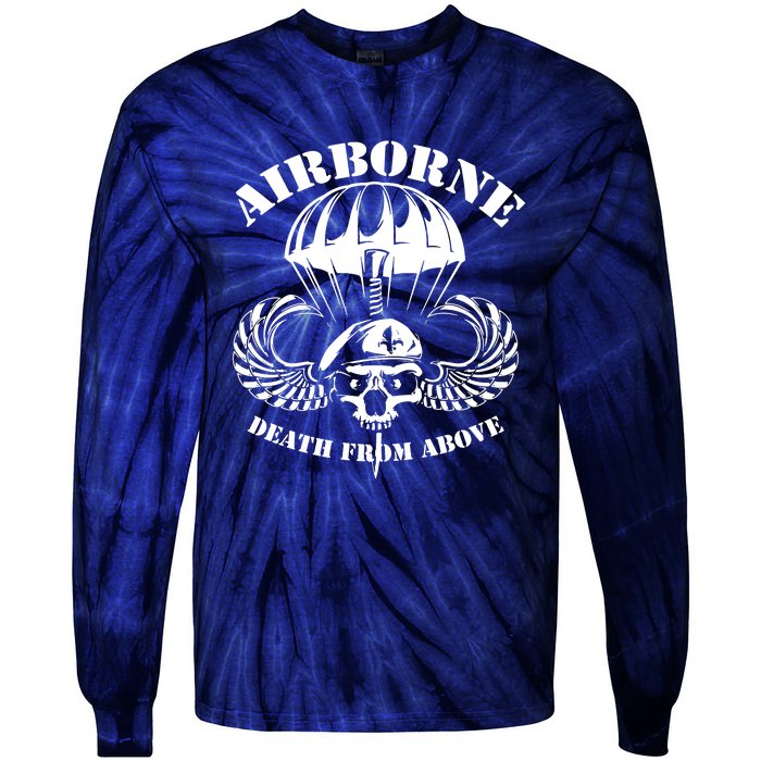 Death From Above Tie-Dye Long Sleeve Shirt