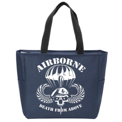 Death From Above Zip Tote Bag