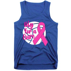 Dig For A Cure Breast Cancer Awareness Volleyball Pink Out Tank Top