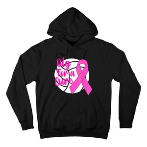 Dig For A Cure Breast Cancer Awareness Volleyball Pink Out Hoodie