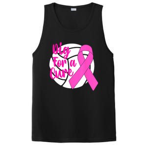 Dig For A Cure Breast Cancer Awareness Volleyball Pink Out PosiCharge Competitor Tank