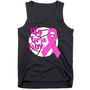 Dig For A Cure Breast Cancer Awareness Volleyball Pink Out Tank Top