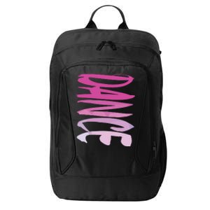 Dance Fun And Colorful Pink Teen Girl And Woman City Backpack