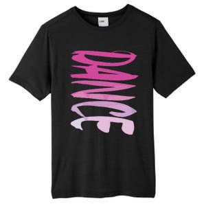 Dance Fun And Colorful Pink Teen Girl And Woman Tall Fusion ChromaSoft Performance T-Shirt