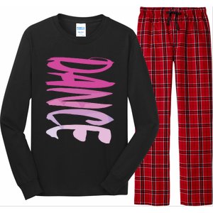 Dance Fun And Colorful Pink Teen Girl And Woman Long Sleeve Pajama Set