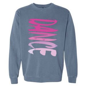 Dance Fun And Colorful Pink Teen Girl And Woman Garment-Dyed Sweatshirt