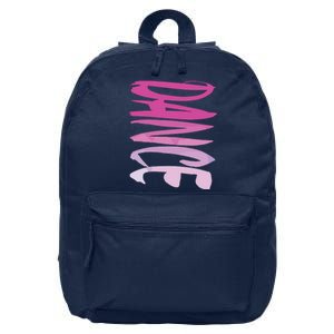 Dance Fun And Colorful Pink Teen Girl And Woman 16 in Basic Backpack