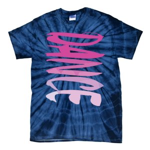 Dance Fun And Colorful Pink Teen Girl And Woman Tie-Dye T-Shirt