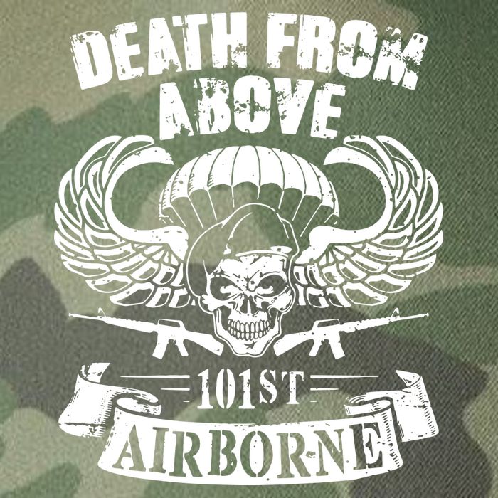 Death From Above 101st Airborne Legacy Tie Dye Trucker Hat