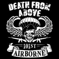 Death From Above 101st Airborne Drawstring Bag