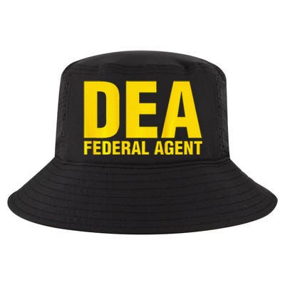 Dea Federal Agent Uniform Costume Cool Comfort Performance Bucket Hat