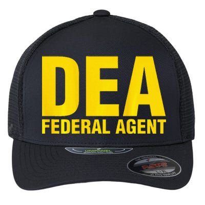 Dea Federal Agent Uniform Costume Flexfit Unipanel Trucker Cap