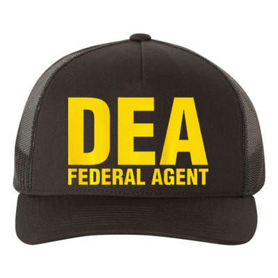 Dea Federal Agent Uniform Costume Yupoong Adult 5-Panel Trucker Hat