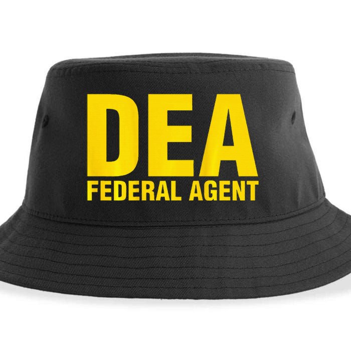 Dea Federal Agent Uniform Costume Sustainable Bucket Hat