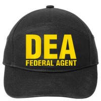 Dea Federal Agent Uniform Costume 7-Panel Snapback Hat