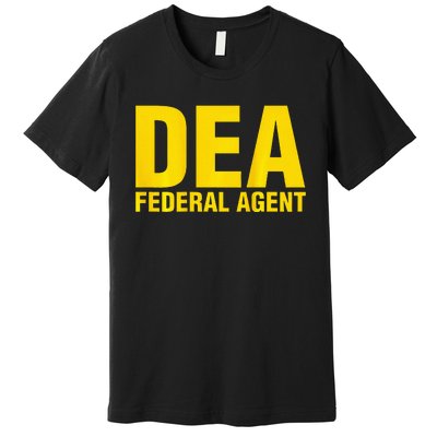 Dea Federal Agent Uniform Costume Premium T-Shirt