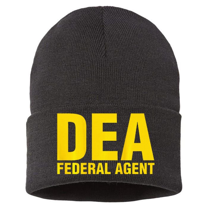 Dea Federal Agent Uniform Costume Sustainable Knit Beanie