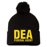 Dea Federal Agent Uniform Costume Pom Pom 12in Knit Beanie