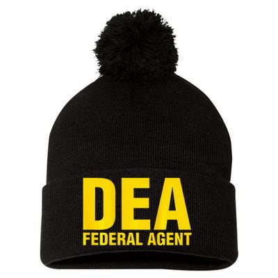 Dea Federal Agent Uniform Costume Pom Pom 12in Knit Beanie