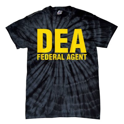 Dea Federal Agent Uniform Costume Tie-Dye T-Shirt