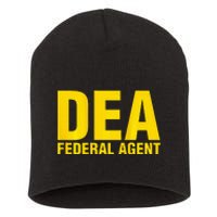 Dea Federal Agent Uniform Costume Short Acrylic Beanie