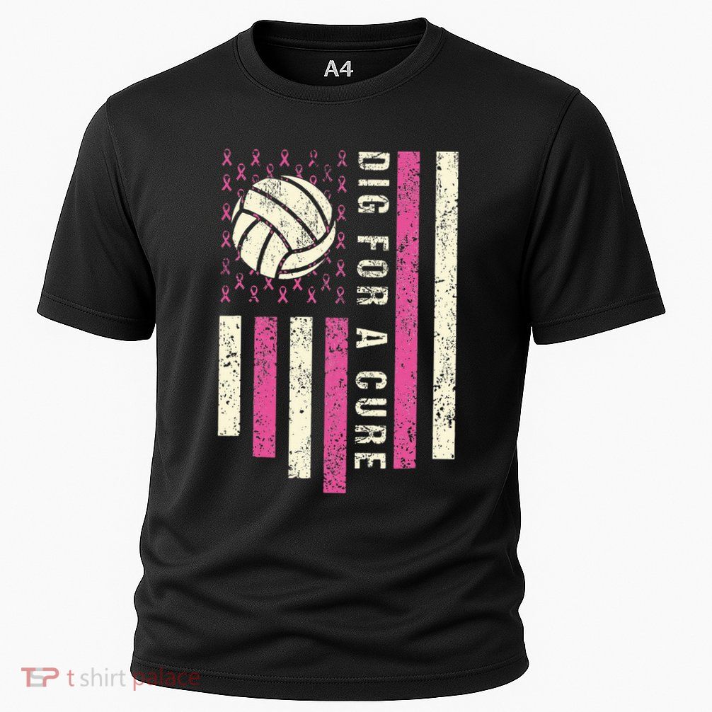 Dig For A Cure Breast Volleyball Performance Shirt
