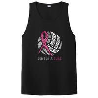 Dig For A Cure Breast Cancer Awareness Volleyball Pink Out PosiCharge Competitor Tank