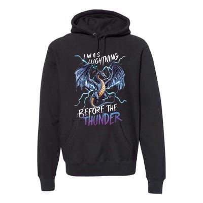 Dragon Fantasy Art Design Premium Hoodie