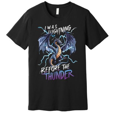 Dragon Fantasy Art Design Premium T-Shirt