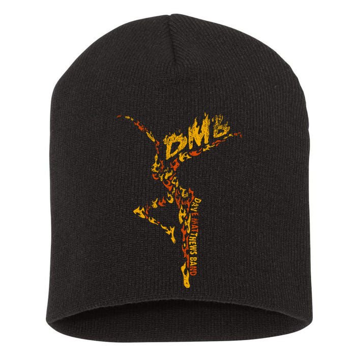 Dmb Fire Art Short Acrylic Beanie