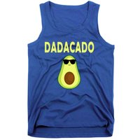 Dadacado Funny Avocado Dad FatherS Day Daddy Gift Tank Top