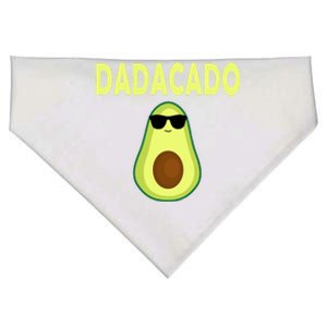 Dadacado Funny Avocado Dad FatherS Day Daddy Gift USA-Made Doggie Bandana